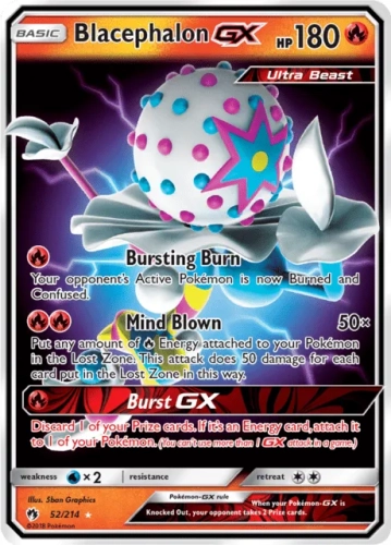 Blacephalon GX (LOT 52) Lost Thunder.webp