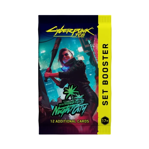 Cyberpunk TCG Welcome to Night City Booster.webp