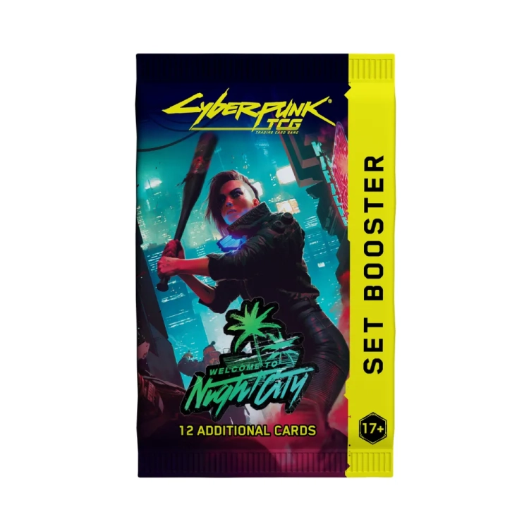 Cyberpunk TCG Welcome to Night City Booster.webp