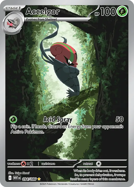 Accelgor (WHT 094) White Flare.webp
