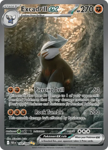 Excadrill ex (BLK 168) Black Bolt.webp