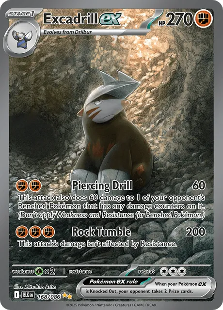 Excadrill ex (BLK 168) Black Bolt.webp