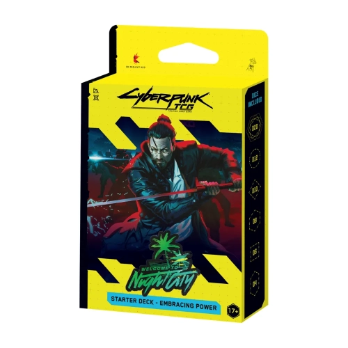 Cyberpunk TCG Welcome to Night City - Starter Deck - Embracing Power.webp
