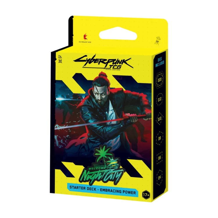 Cyberpunk TCG Welcome to Night City - Starter Deck - Embracing Power.webp