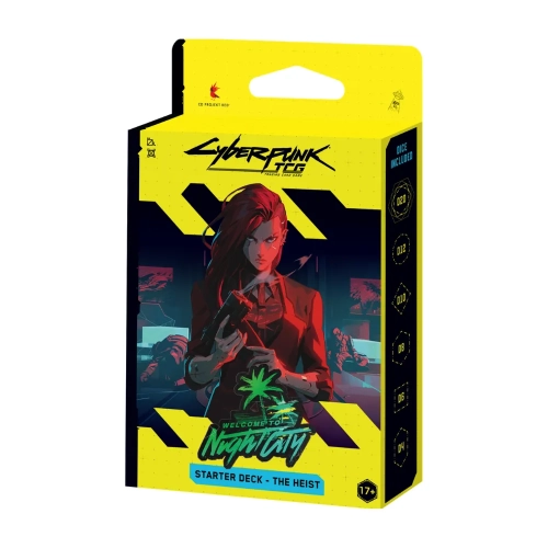 Cyberpunk TCG Welcome to Night City - Starter Deck - The Heist.webp