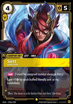 Sett, Kingpin (V.2 - Showcase) Origins.webp