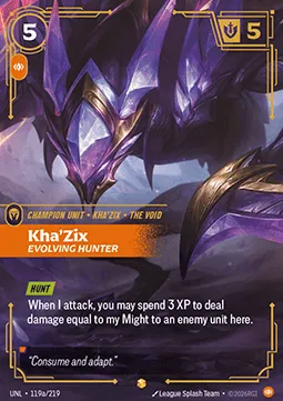 Kha'Zix, Evolving Hunter (V.2 - Showcase) Unleashed.webp