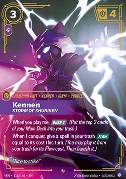 Kennen, Storm of Shuriken (V.1 - Epic) Vendetta.webp