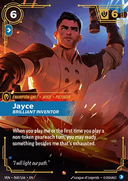 Jayce, Brilliant Inventor (V.1 - Epic) Vendetta.webp