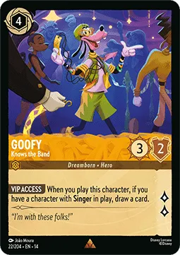 Goofy - Knows the Band (FOIL) Hyperia City.webp