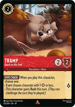 Tramp - Quick on His Feet (FOIL) Hyperia City.webp