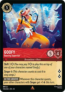 Goofy - Dancing Superstar (FOIL) Hyperia City.webp