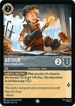 Arthur - Novice Blacksmith (FOIL) Hyperia City.webp