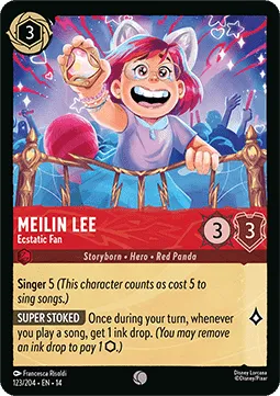 Meilin Lee - Ecstatic Fan (V.1) (FOIL) Hyperia City.webp