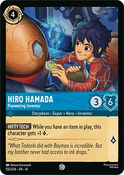 Hiro Hamada - Pioneering Inventor (FOIL) Hyperia City.webp