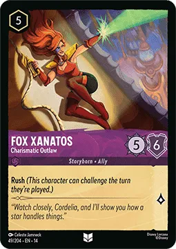 Fox Xanatos - Charismatic Outlaw (FOIL) Hyperia City.webp