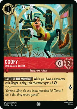 Goofy - Enthusiastic Tourist (FOIL) Hyperia City.webp